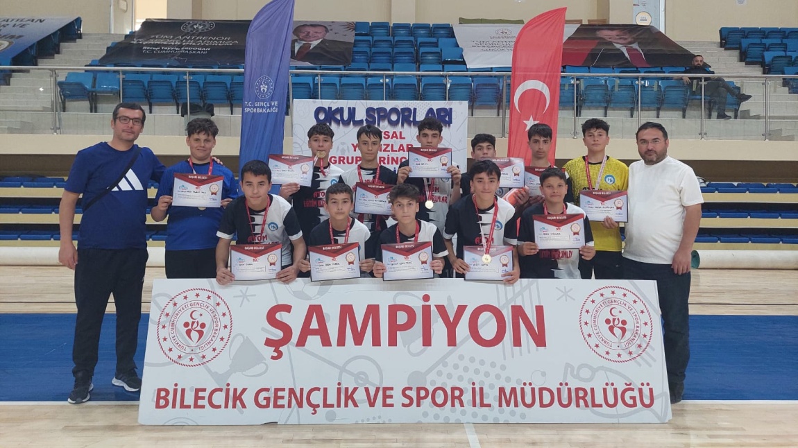 Futsal Takımımız Bölge Şampiyonu